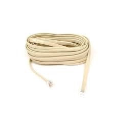 TELEPHONE EXTENTION CORD 15' IVORY