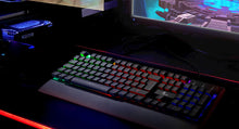 Load image into Gallery viewer, XTECH KEYBOARD WIRED ENGLISH USB BLACK GAMING