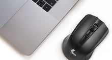 Load image into Gallery viewer, XTECH MOUSE WLS 2.4GHZ 4-BUTTON 1600DPI BLACK