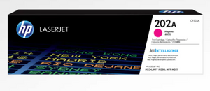 HP 202A MAGENTA LASERJET TONER CARTRIDGE 1300 PAGES