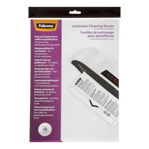 FELLOWES LAMINATOR CLEANING SHEETS