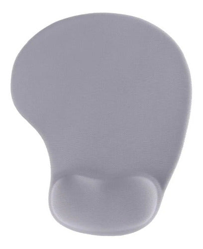 MOUSE PAD - ROUND GEL GREY