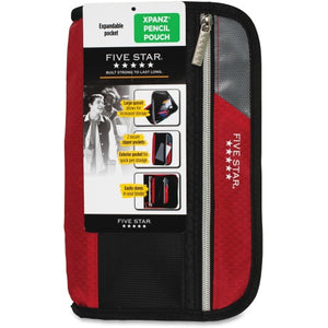 MEAD FIVE STAR XPANZ ZIPPER POUCH ASST