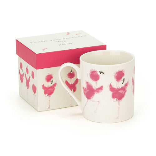 FLAUNT YOUR FEATHERS MUG