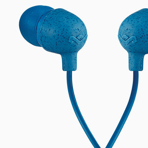 Marley Little Bird In-Ear Headphones - Navy - with in-line mic