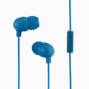 Marley Little Bird In-Ear Headphones - Navy - with in-line mic