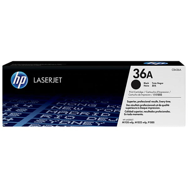 HP 36A  BLACK TONER