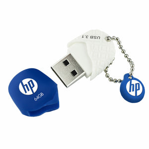 HP X780W 64GB USB 3.1 FLASH DRIVE BLUE