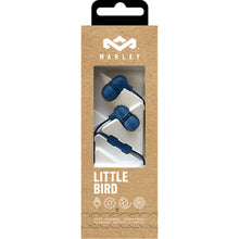 Load image into Gallery viewer, Marley Little Bird In-Ear Headphones - Navy - with in-line mic