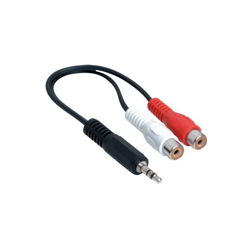 Cables - 3.5 DC Jack Cable To 2RCA Female