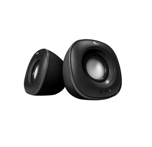 XTECH SPEAKERS 2.0 CHANNEL 6W WIRED BLACK