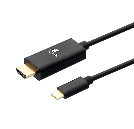 XTECH CABLE USB TYPE-C (M) TO HDMI (M)