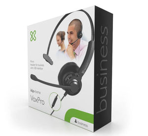 KLIPX HEADSET WRD ON-EAR VOL-MIC BUSINESS USB MONOAURAL