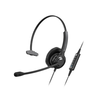 KLIPX HEADSET WRD ON-EAR VOL-MIC BUSINESS USB MONOAURAL