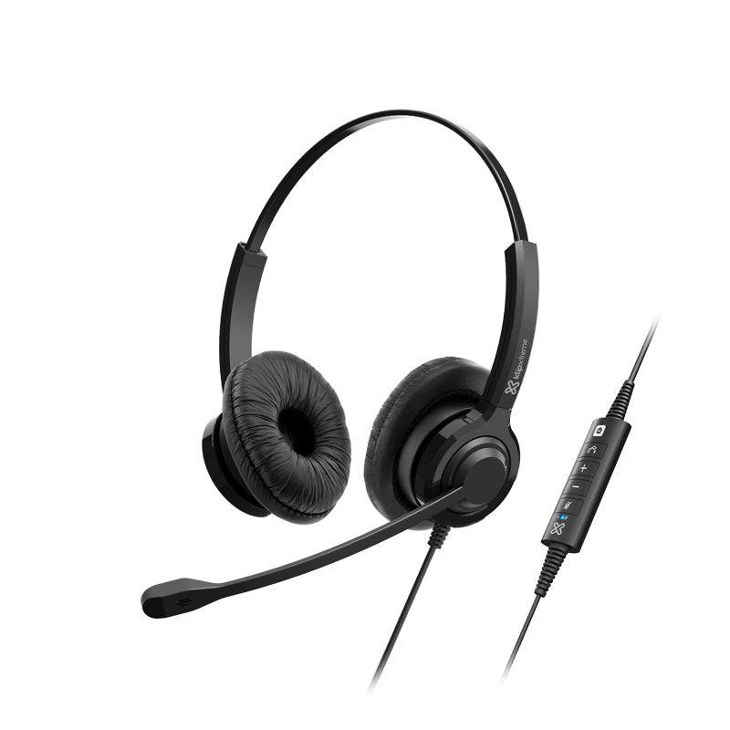 KLIPX VOXPRO-S HEADSET WIRED ON-EAR VOL-MIC BUSINESS USB STEREO