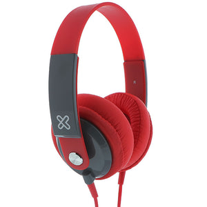 KLIPX OBSESSION HEADSET WRD OVER-EAR MIC RED