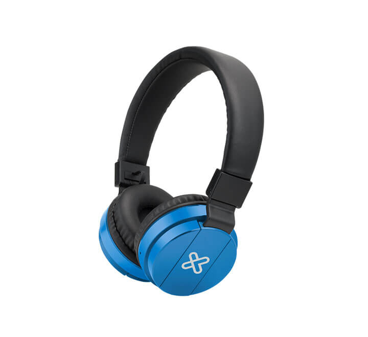 KLIPX FURY HEADPHONE WLS-BT ON-EAR BLUETOOTH BLUE