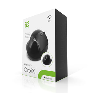 KX KMW-500BK ERGONOMIC MSE WIRELESS 2.4 GHZ BLACK