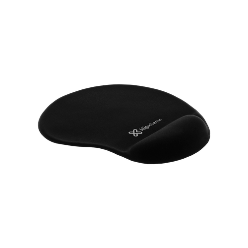 KLIPX GEL MOUSE PAD- MOUSE PAD WITH WRIST PILLOW BLK
