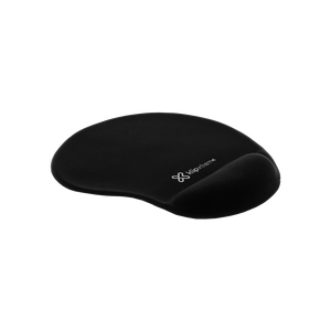 KLIPX GEL MOUSE PAD- MOUSE PAD WITH WRIST PILLOW BLK