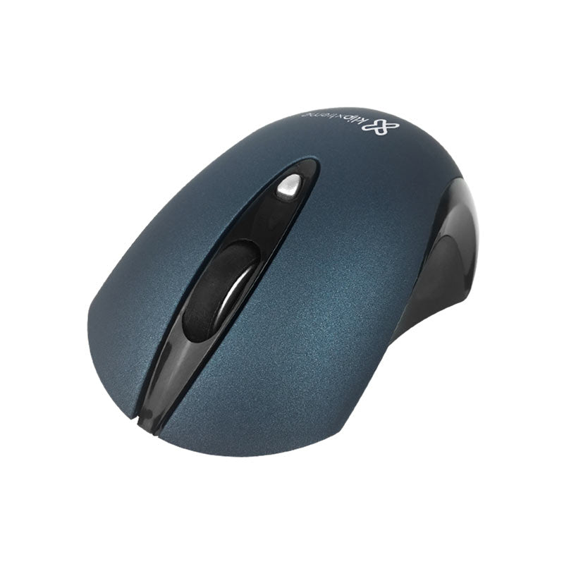KLIPX SILENT WIRELESS MOUSE 2.4GHZ BLUE NANO DNGL.
