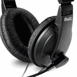 KLIPX HEADSET WIRED STEREO W/VOL CONTROL