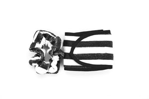 MICROFIBER SCRUNCHIE / HEADBAND SET