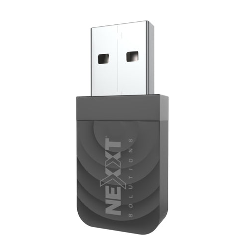 Nexxt Lynx1300-AC - Network adapter - USB 3.0 - 802.11ac - black