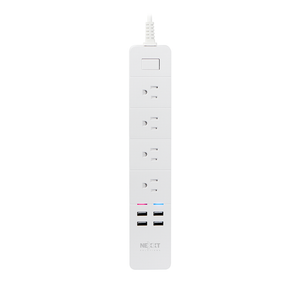 NEXXT  SMART WI-FI SURGE PROTECTOR 4 OUTLET