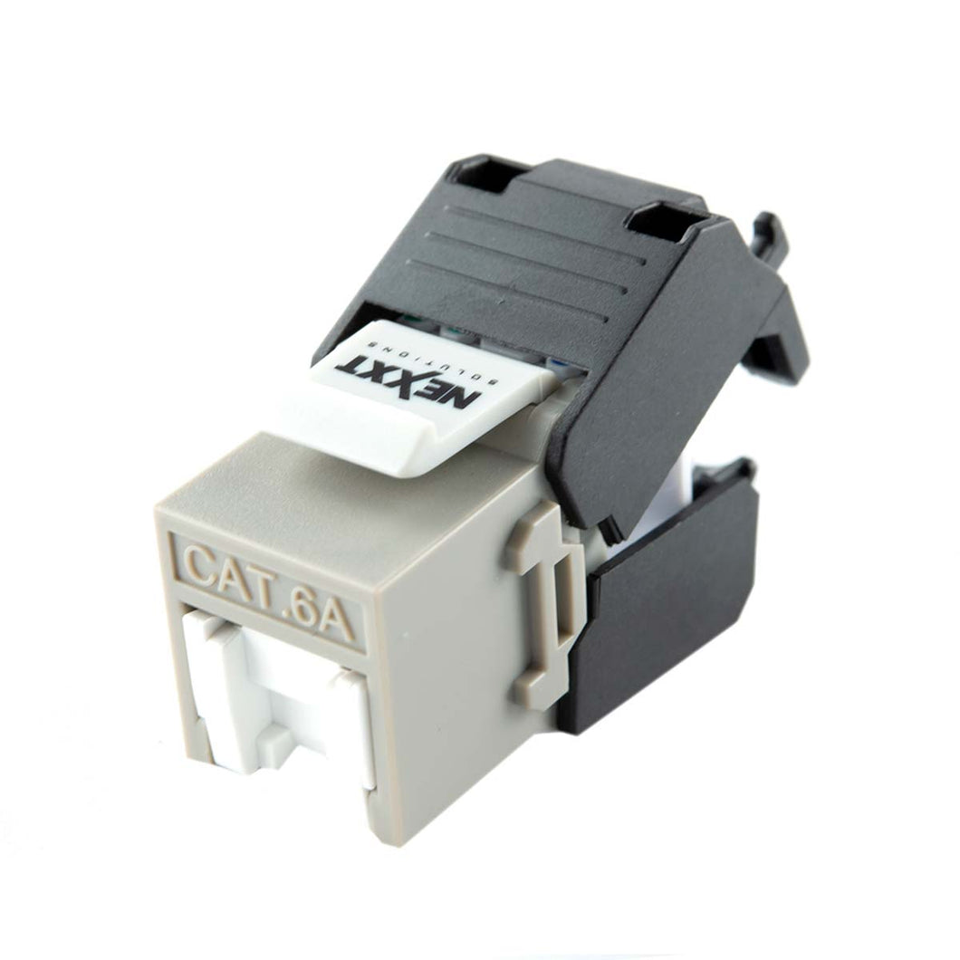 NEXXT CAT6A KEYSTONE JACK UNSHIELDED TOOLLESS