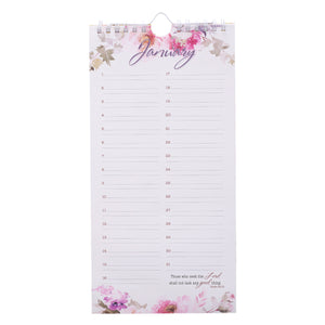 CALENDAR SD GOD IS EVERYTHING PINK