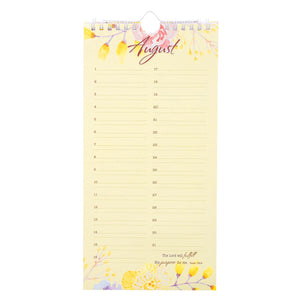 CALENDAR SD GOD IS EVERYTHING PINK