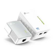 Load image into Gallery viewer, TP LINK AV500 WI-FI POWERLINE N300 RANGE EXTENDER STARTER KIT W/ 2 LAN
