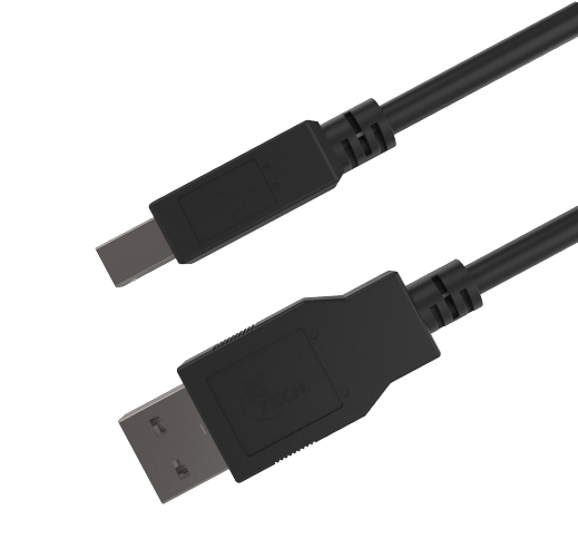 XTECH 6' USB 2.0 CABLE A-MALE TO B-MALE