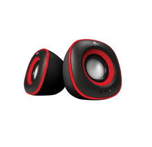 Load image into Gallery viewer, XTECH SPEAKER 2.0 CHANNEL 6W WIRED RED