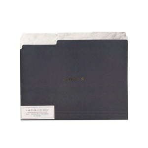FILE FOLDER SET - 6PK SOFT TOUCHGREY
