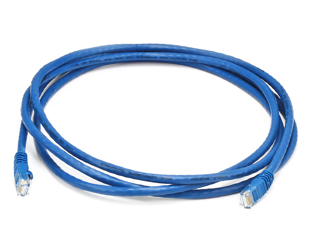 CAT6 PATCH CORD 6 FT BLUE