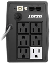 Load image into Gallery viewer, Forza SL-601UL Smart UPS 600VA/360W 120V 6-NEMA USB LCD