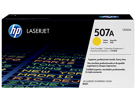 HP 507A YELLOW TONER