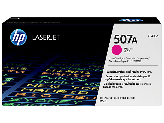 HP 507A MAGENTA TONER
