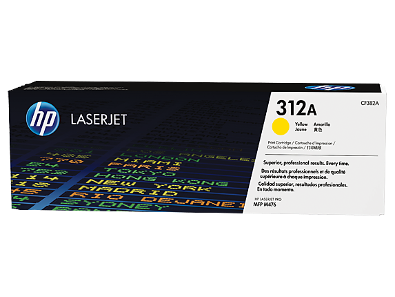 HP 312A YELLOW TONER