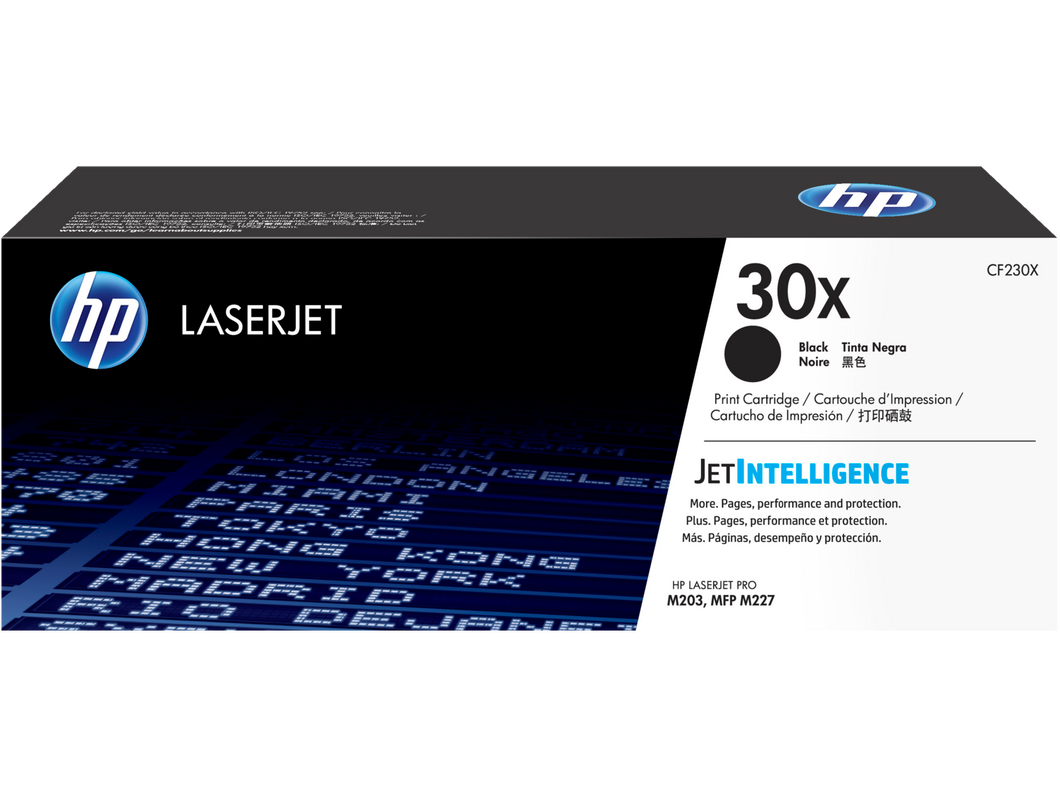HP 30X Black Laserjet Toner Cartridge