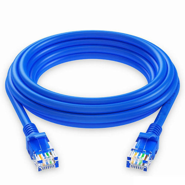 PATCH CORD CABLE CAT 6 26AWG  - BLUE 25FT
