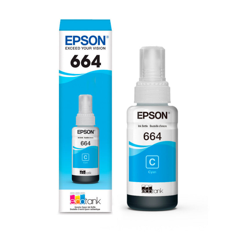 EPSON PRINT CARTRIDGE REFILL - CYAN T664220