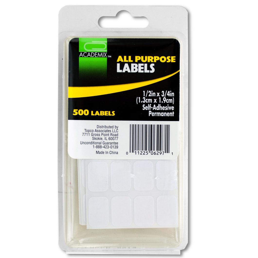 ALL PURPOSE SELF-ADHESIVE LABELS