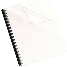 Load image into Gallery viewer, Fellowes Transparent PVC Binding Covers, Oversize, 100 Pack