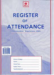 ATTENDANCE REGISTER