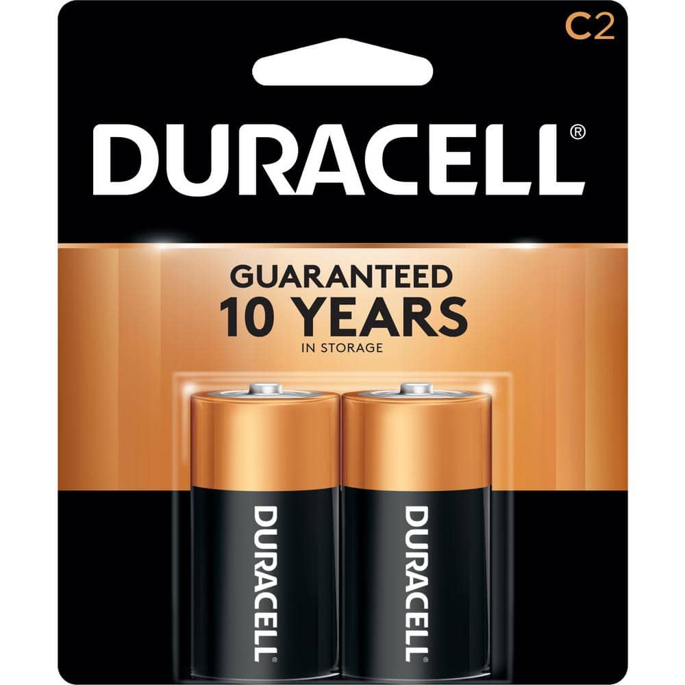 DURACELL C 2-PK BATTERY