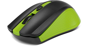 XTECH MOUSE WLS 2.4 GHZ 4-BUTTON 1600DPI GREEN