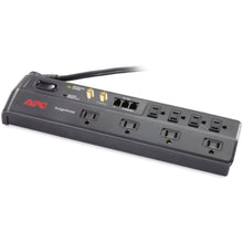 Load image into Gallery viewer, APC Home Office SurgeArrest 8 Outlet with Phone (Splitter) and Coax Protection, 120V